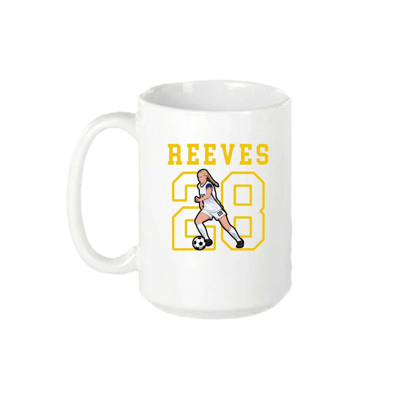 15oz Coffee Mug — Shirsey in White