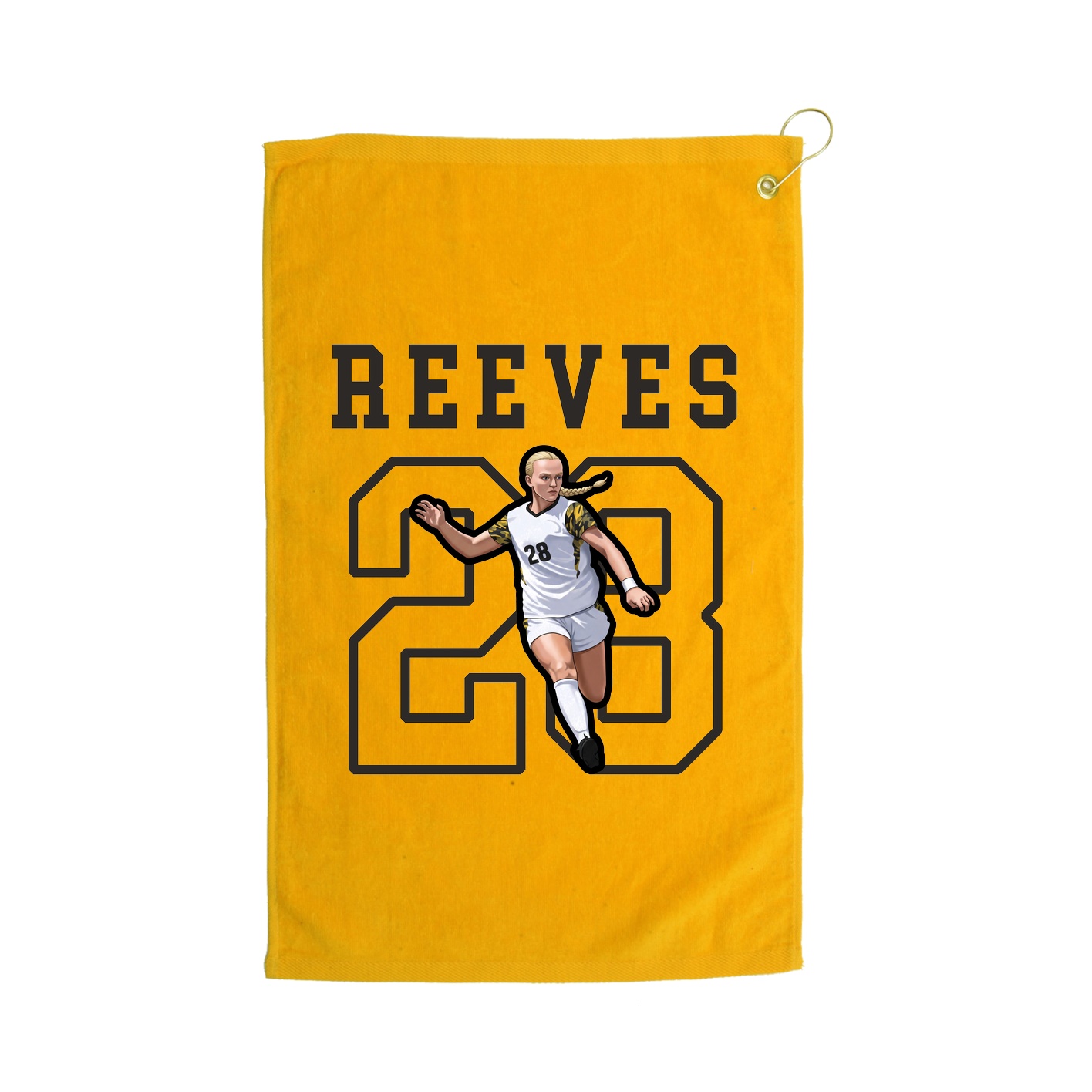 Golf Towel — Shirsey in Gold