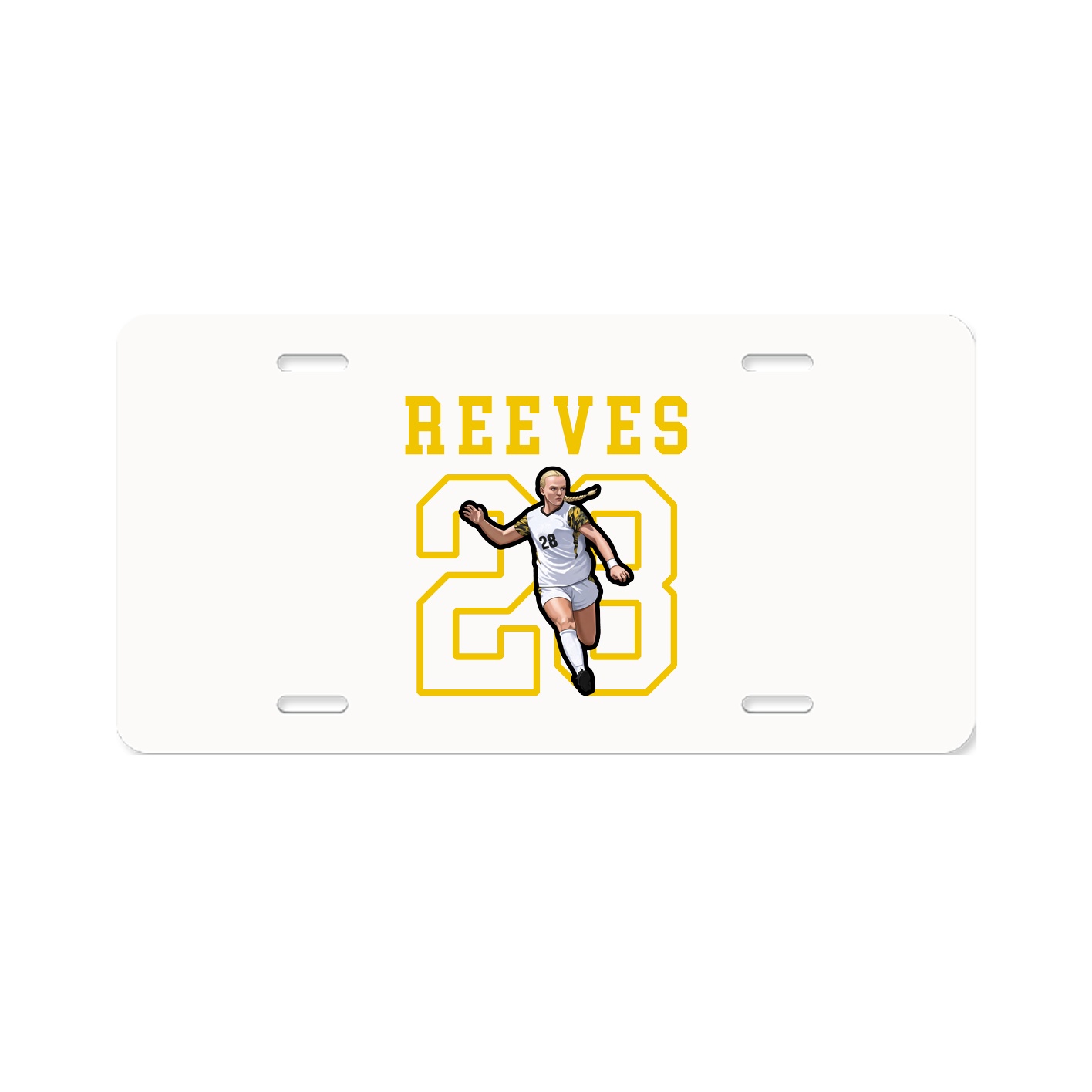 License Plate — Shirsey in Classic