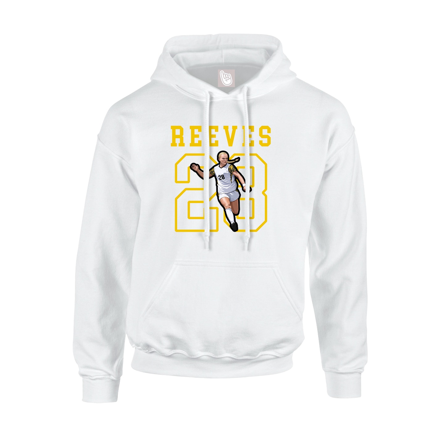 Youth Hoodie — Shirsey in White