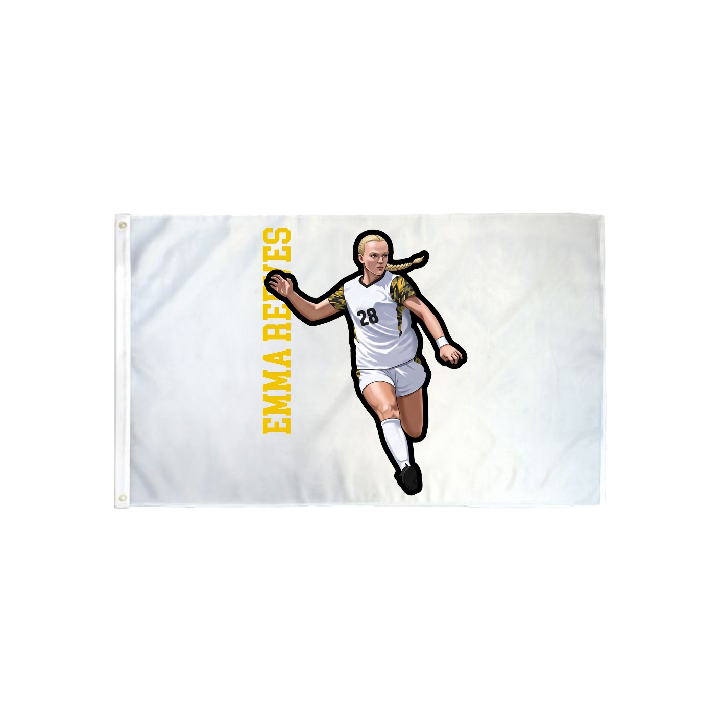 3x5 Flag — Name Vertical in Classic