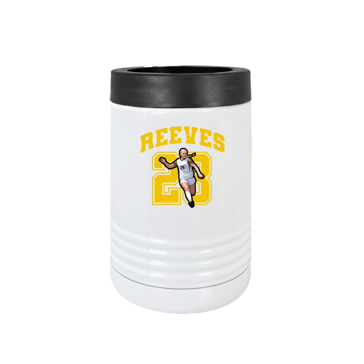 Beverage Holder — Number in White