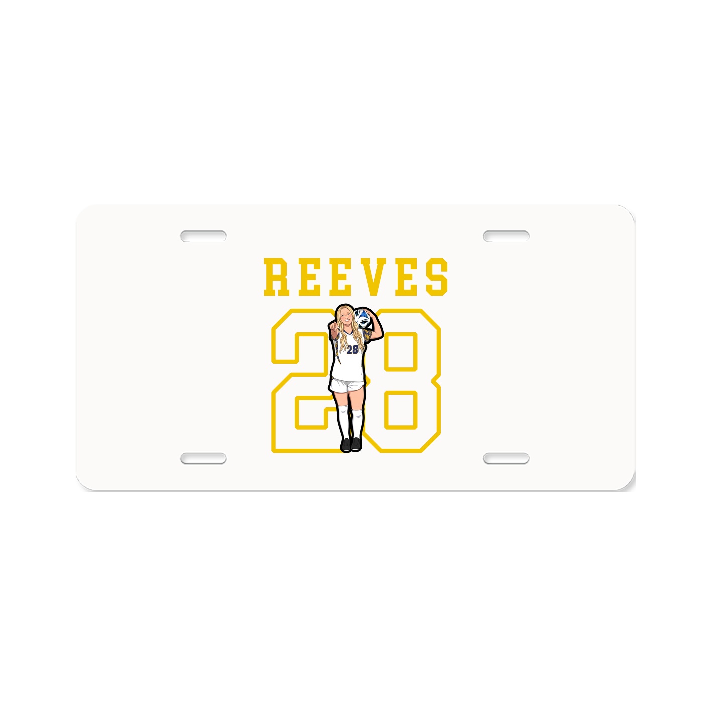 License Plate — Shirsey in Classic
