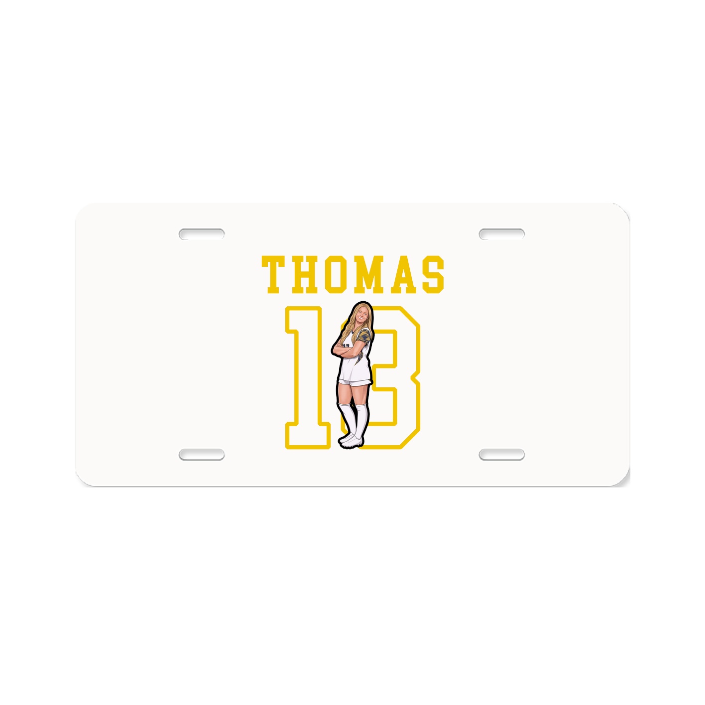 License Plate — Shirsey in Classic