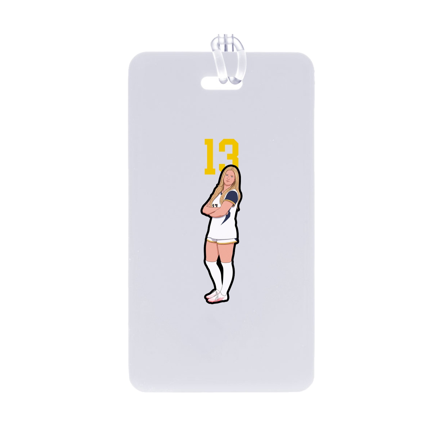 Bag Tag — Number Top in Classic