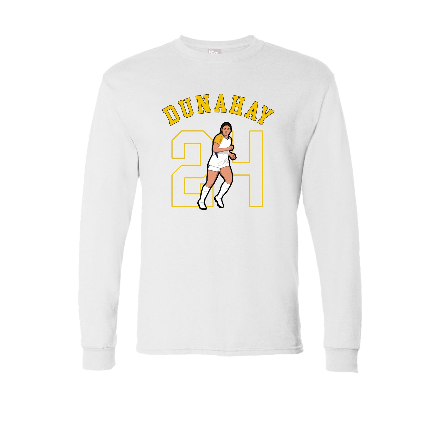 Long Sleeve Tee — Shirsey Arch in White