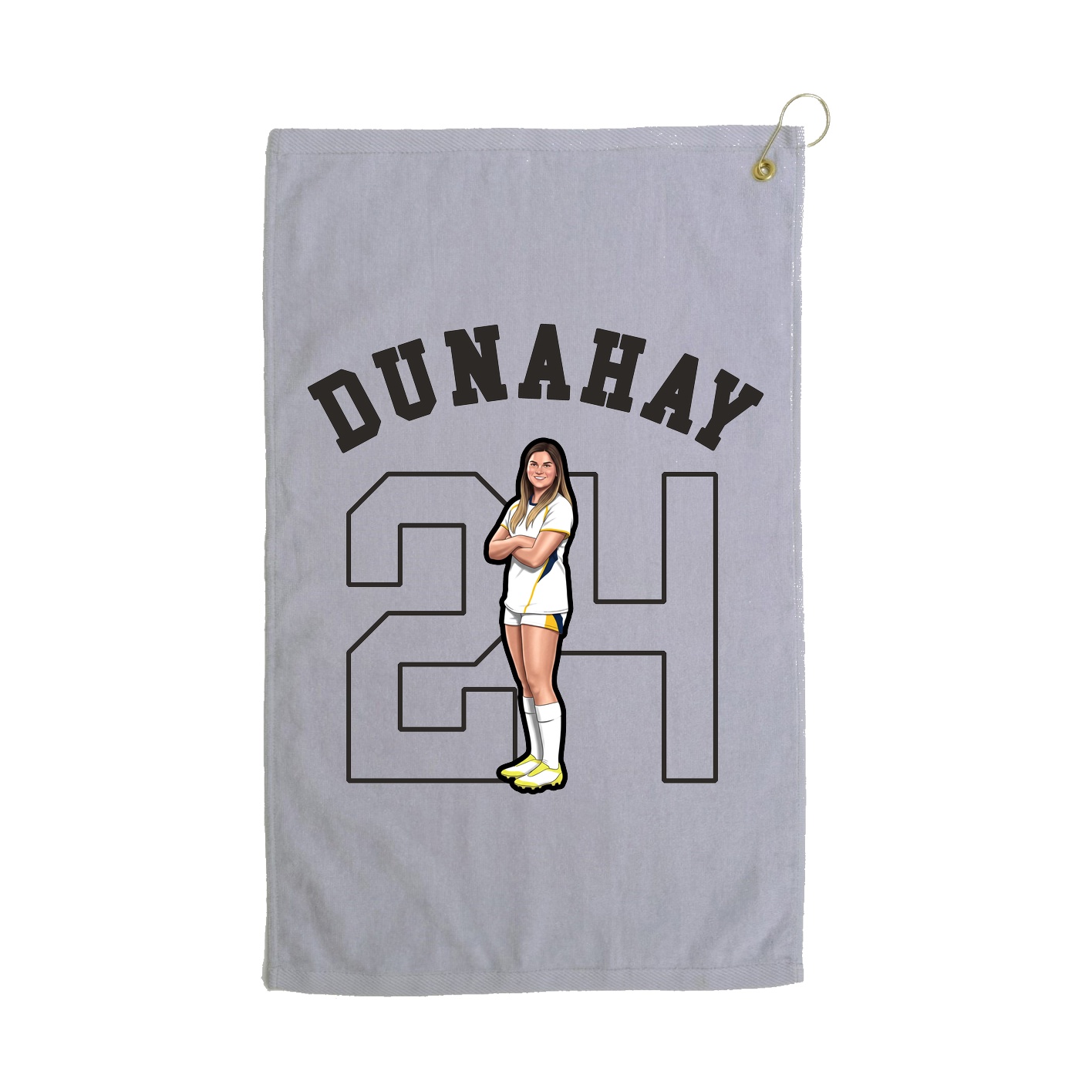 Golf Towel — Shirsey Arch in Grey