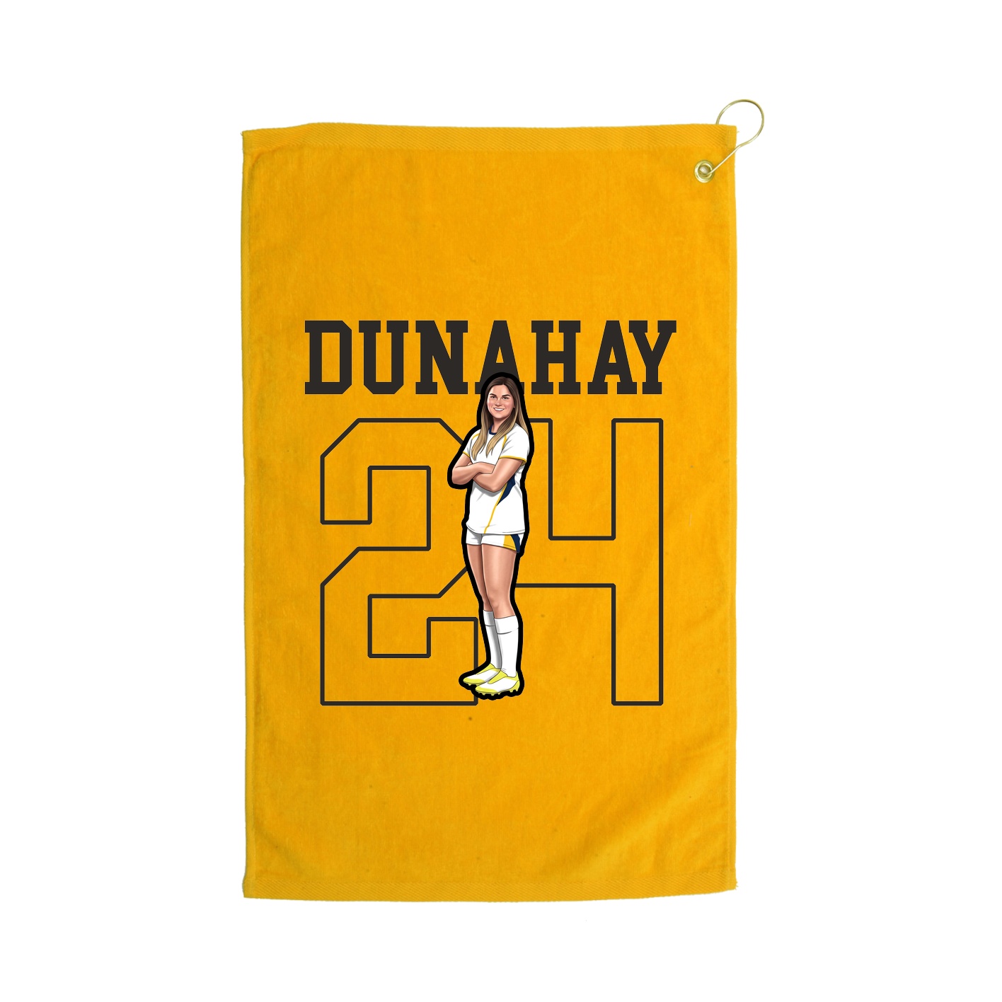 Golf Towel — Shirsey in Gold