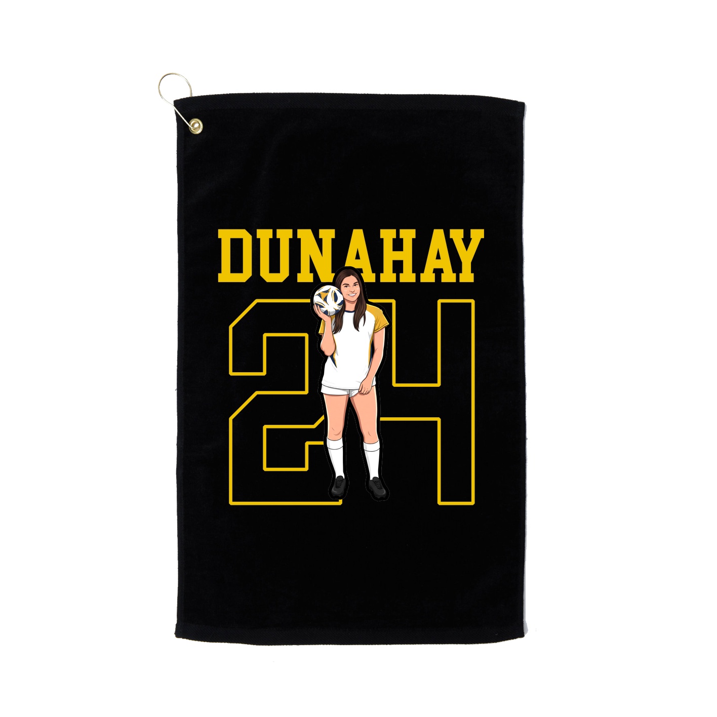 Golf Towel — Shirsey in Black