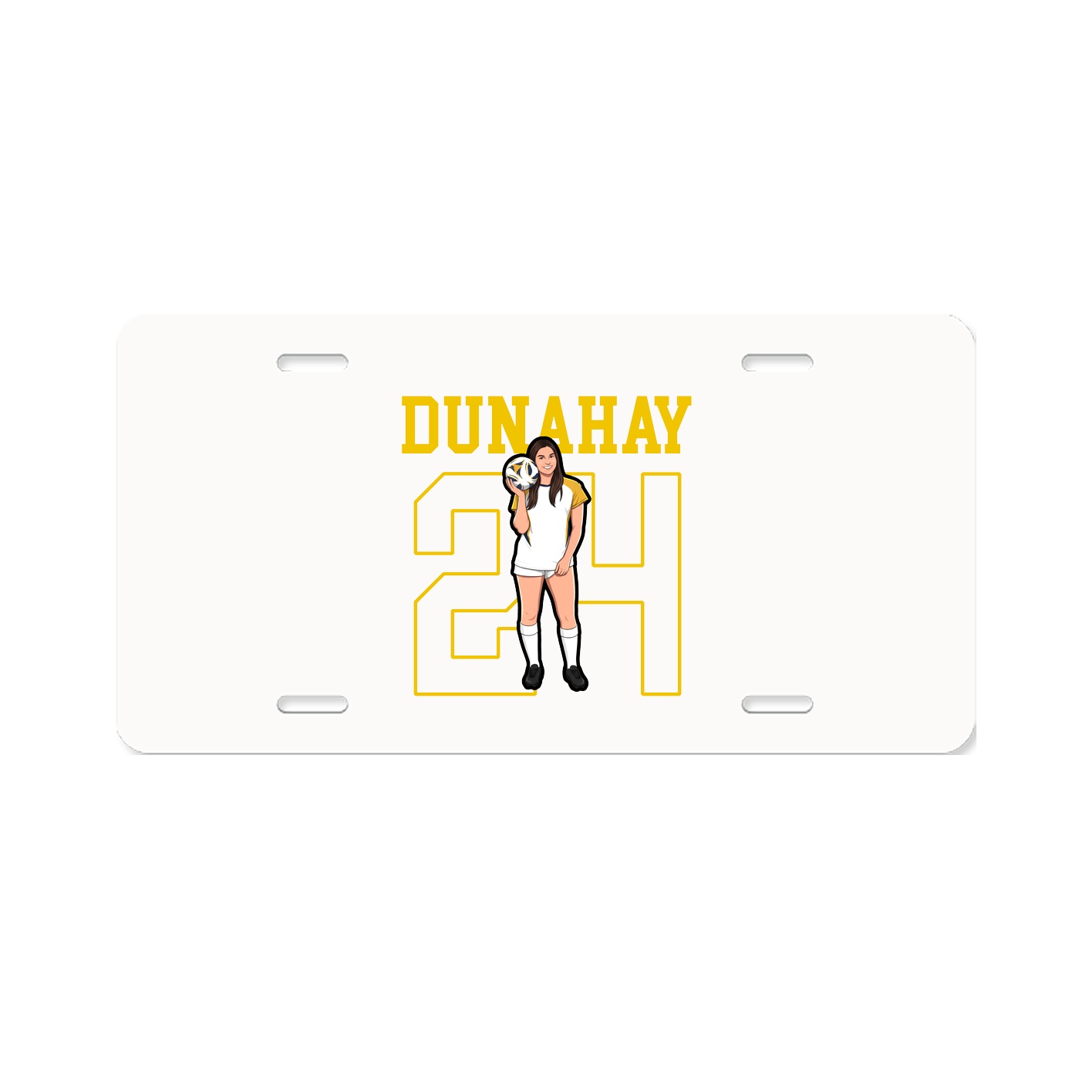 License Plate — Shirsey in Classic