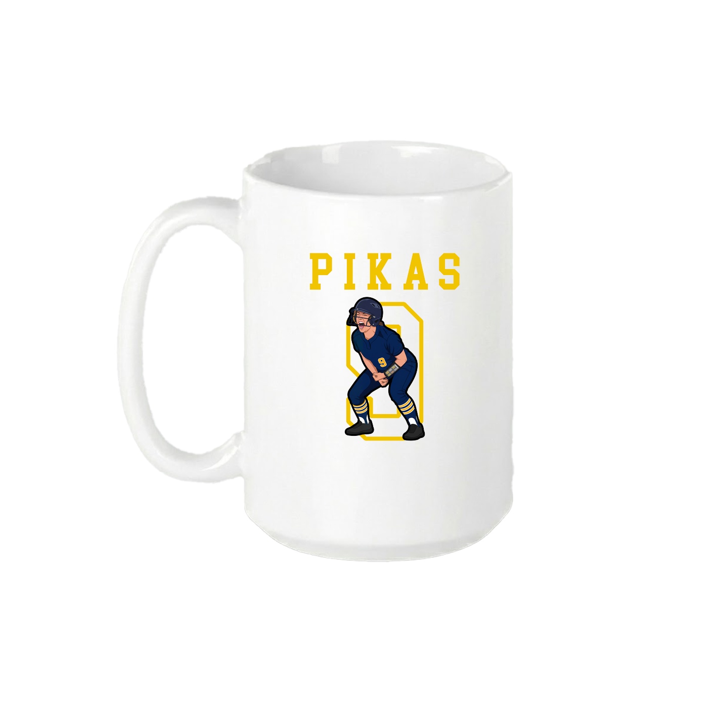 15oz Coffee Mug — Shirsey in White