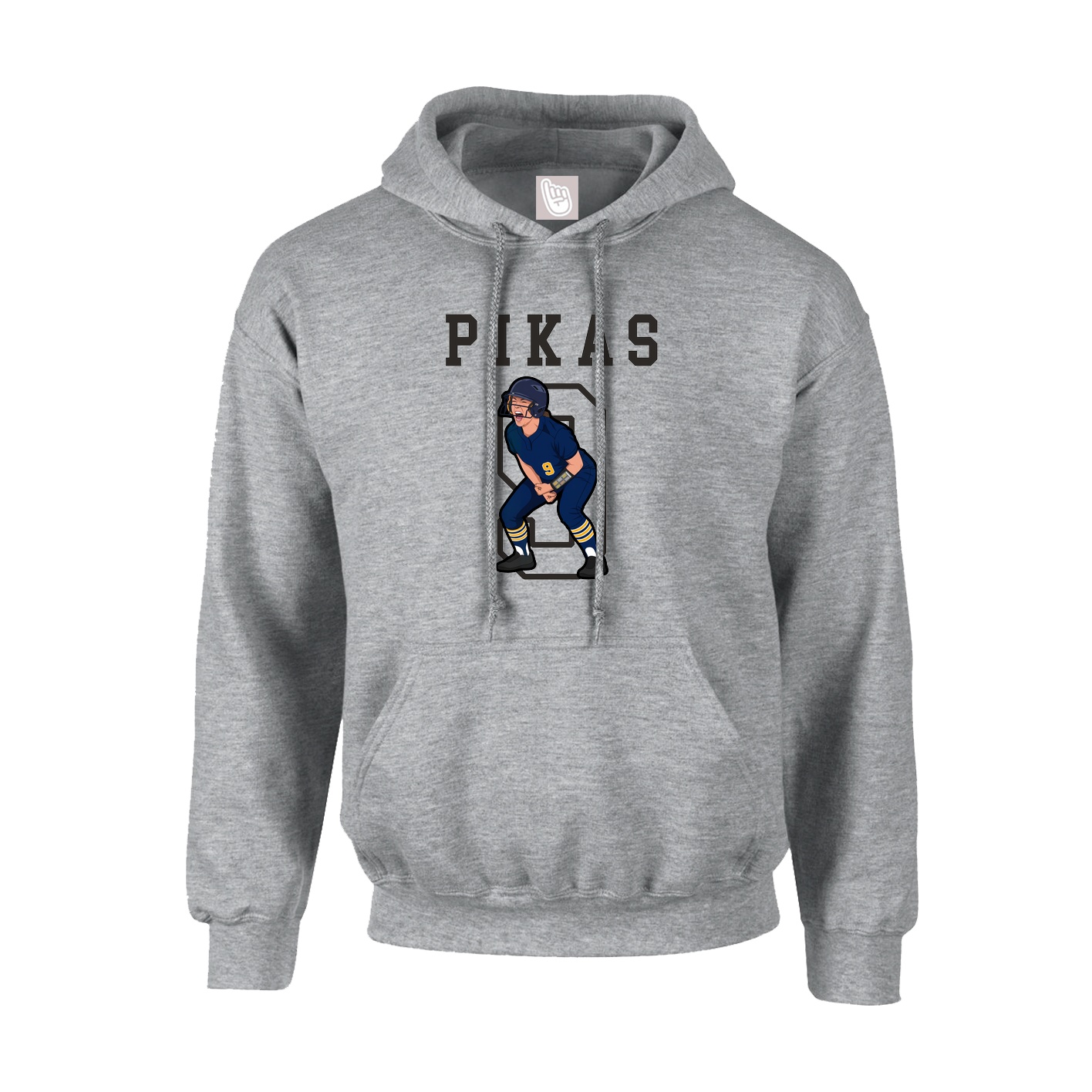 Hoodie — Shirsey in Grey
