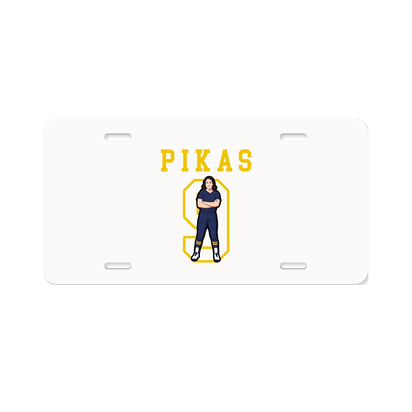 License Plate — Shirsey in Classic
