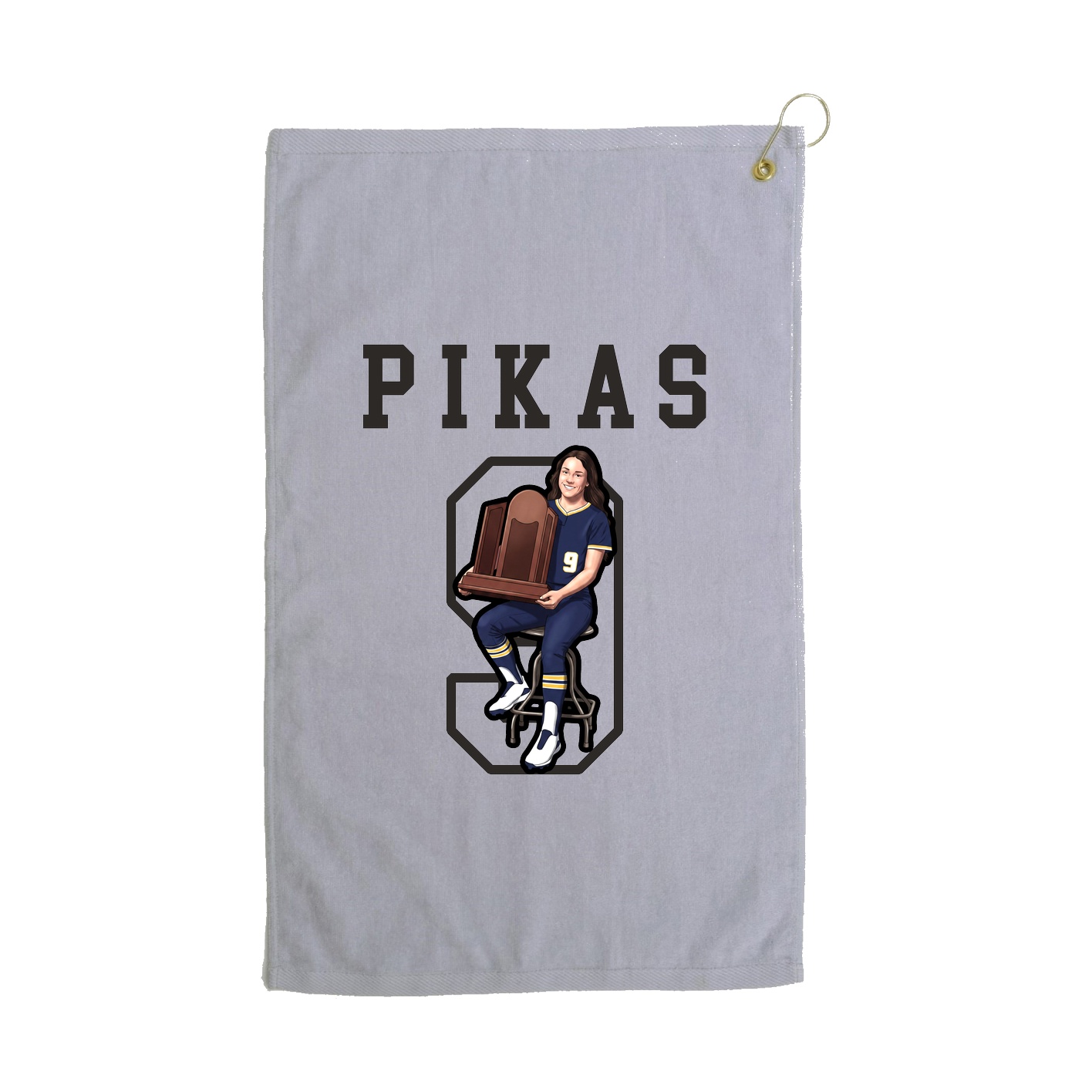 Golf Towel — Shirsey in Grey