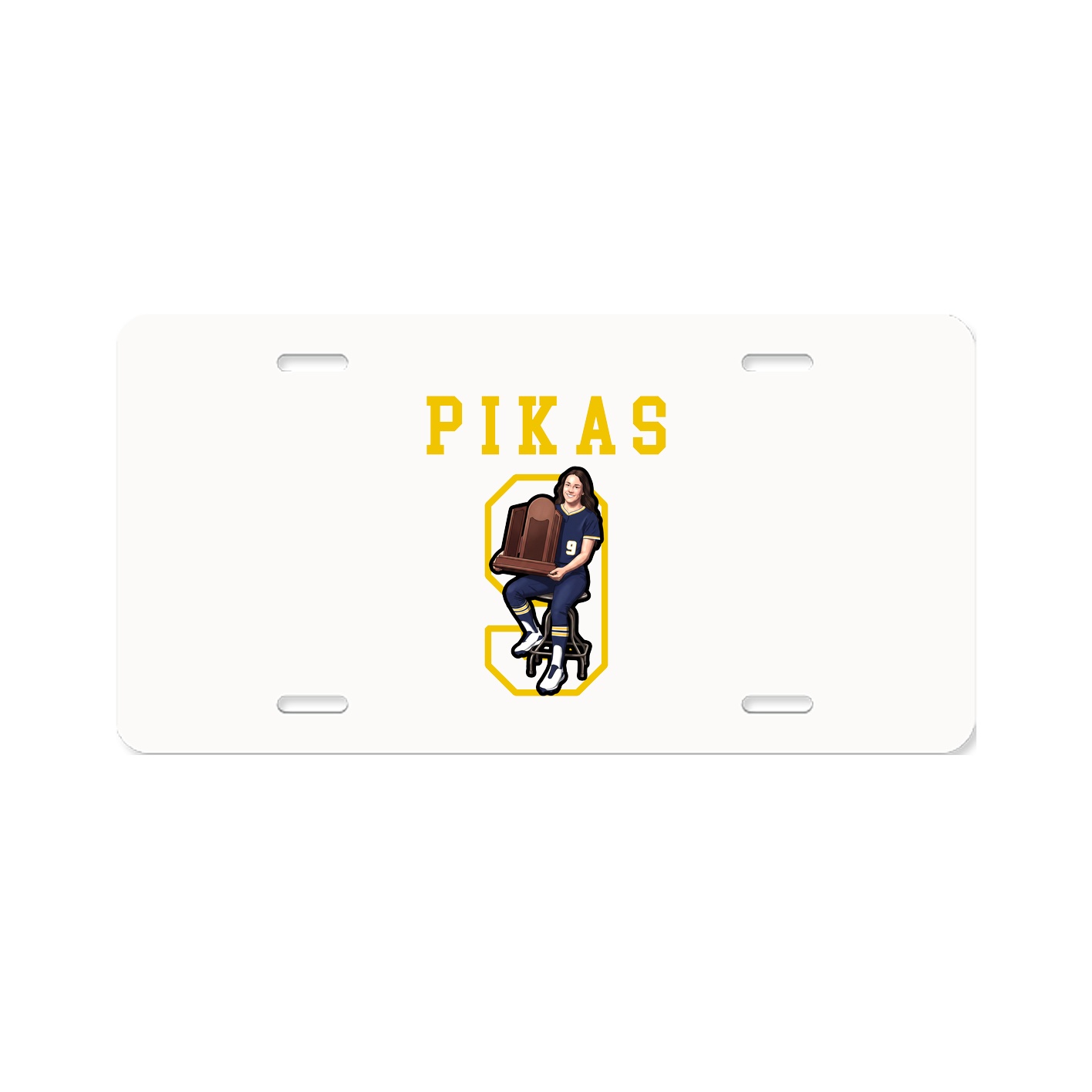 License Plate — Shirsey in Classic