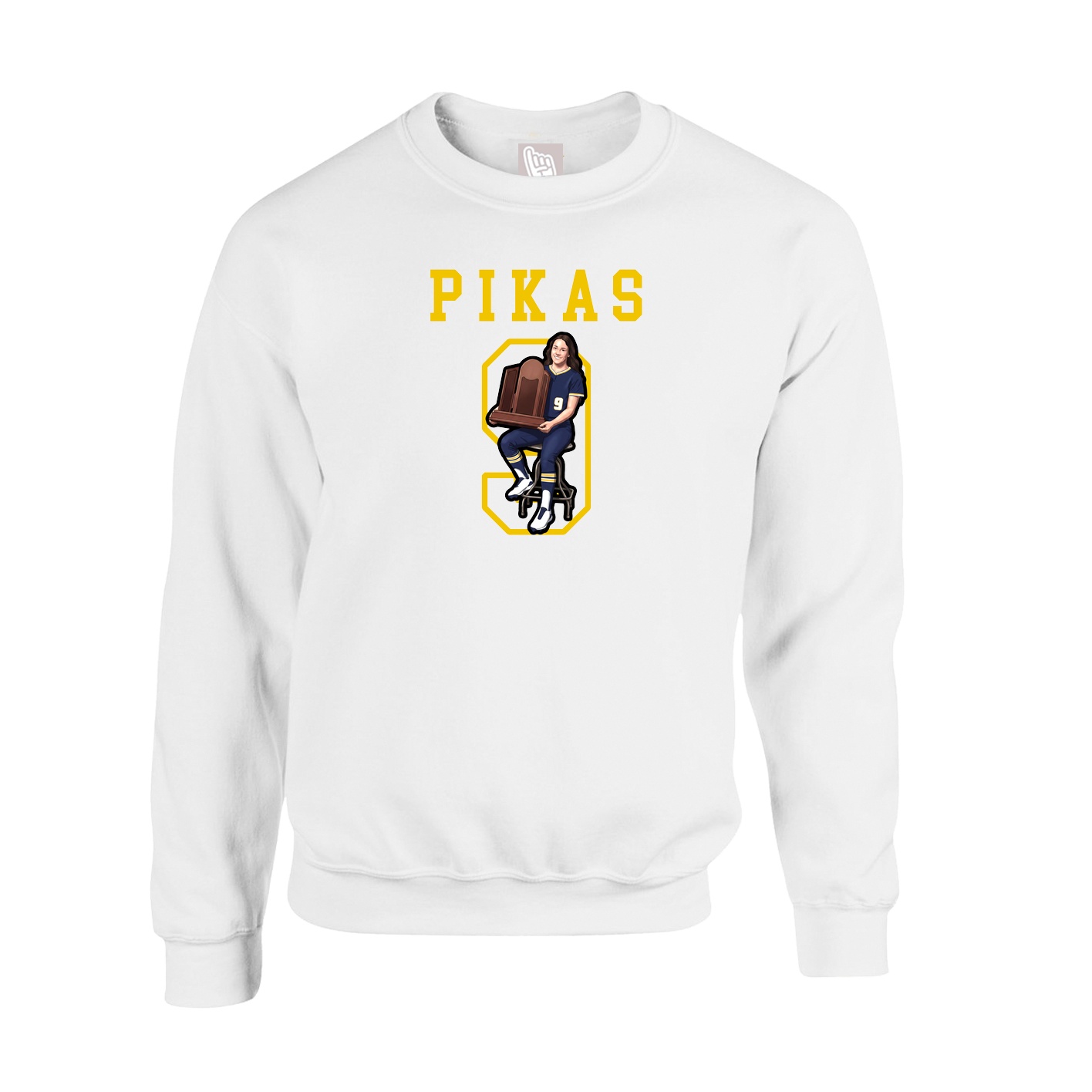 Fleece Crew — Shirsey in White
