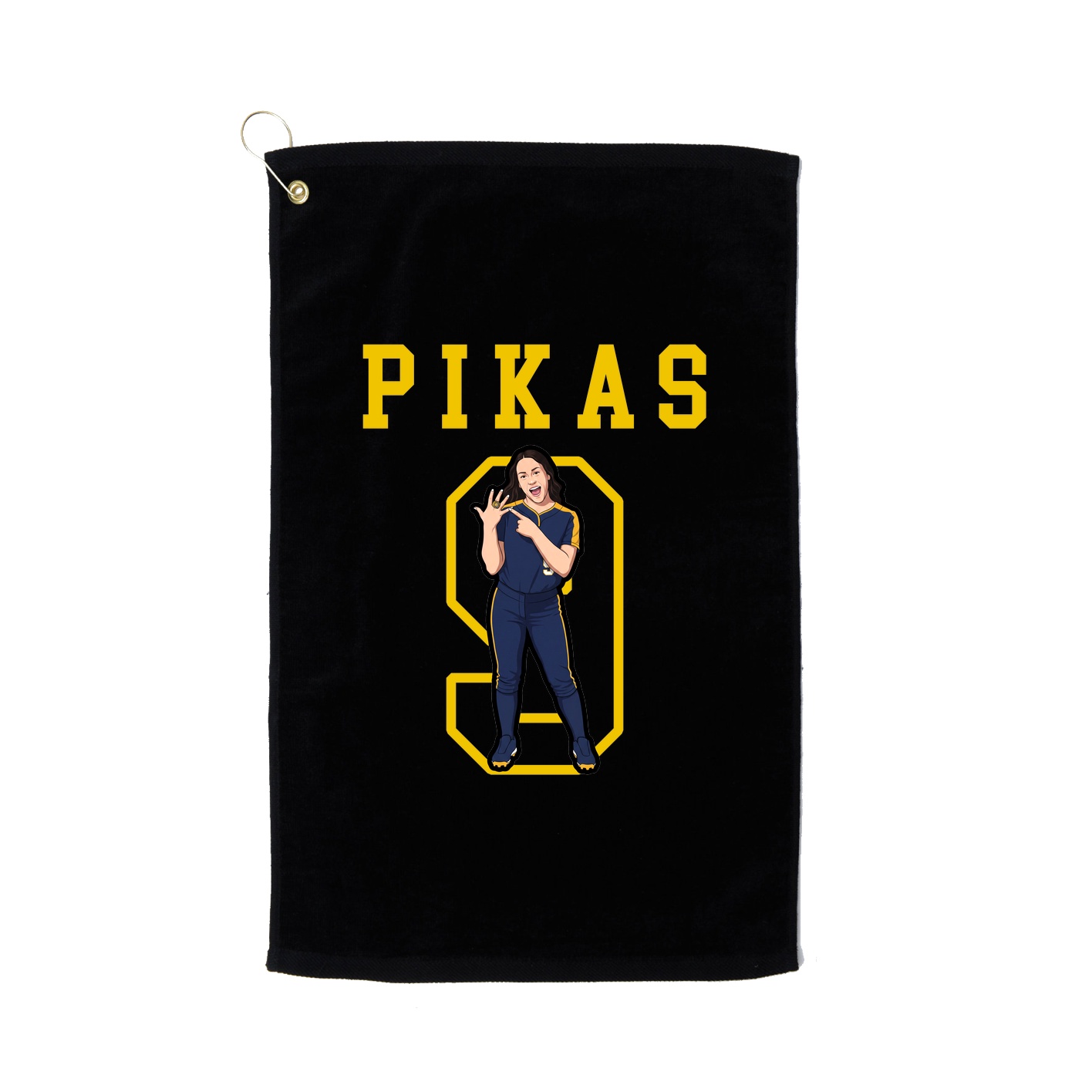 Golf Towel — Shirsey in Black