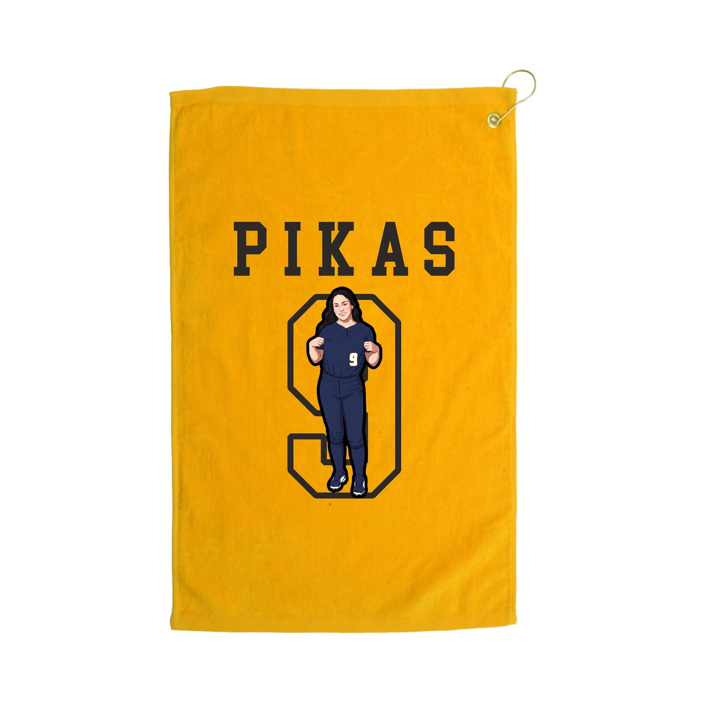 Golf Towel — Shirsey in Gold