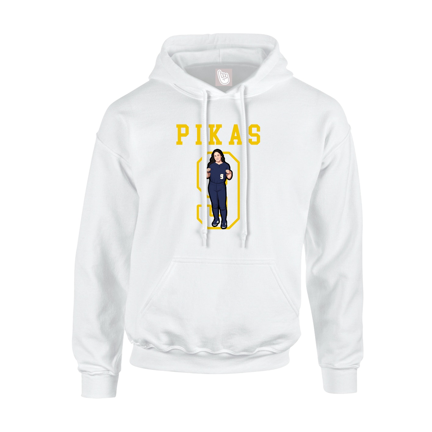 Youth Hoodie — Shirsey in White