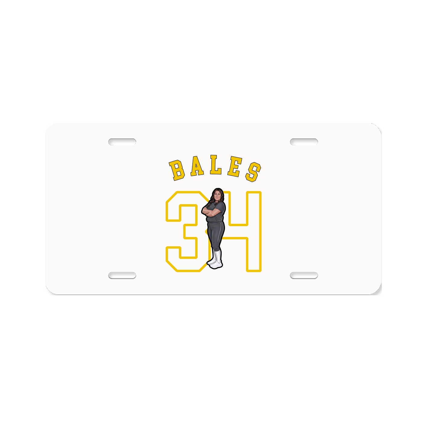 License Plate — Shirsey Arch in Classic