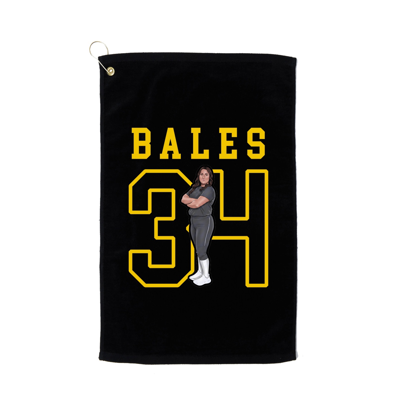 Golf Towel — Shirsey in Black