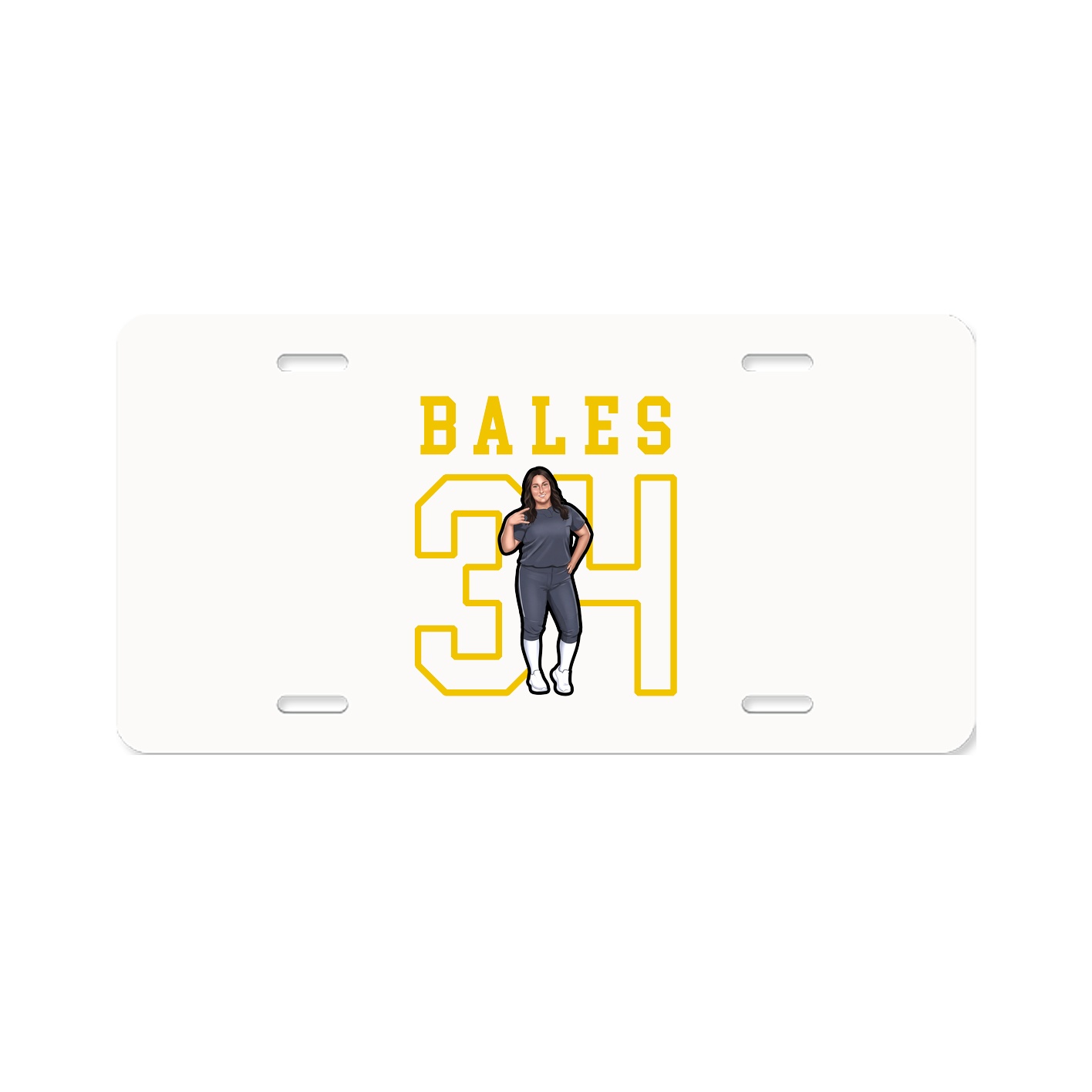 License Plate — Shirsey in Classic