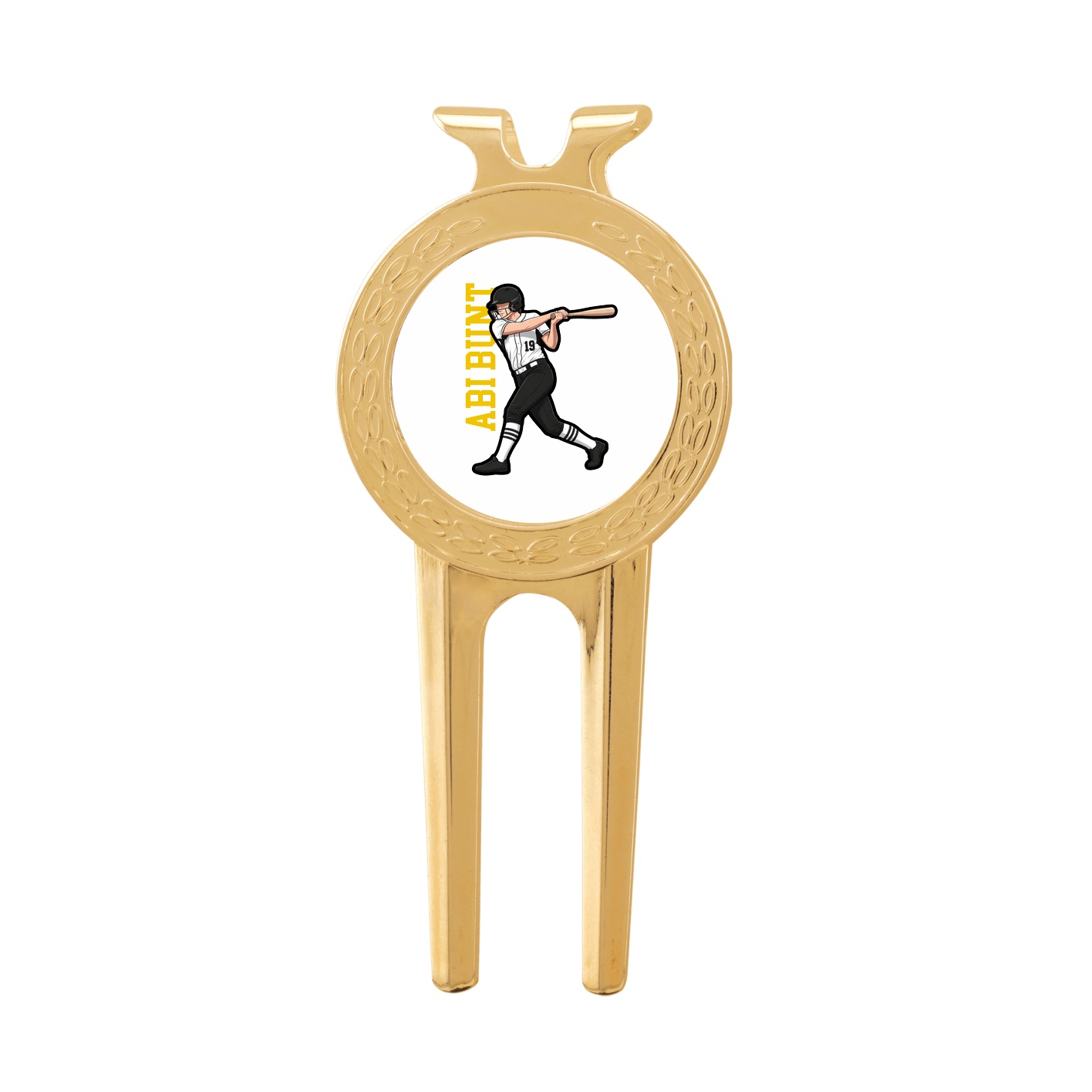 Divot Tool with Ball Marker — Name Vertical in Classic