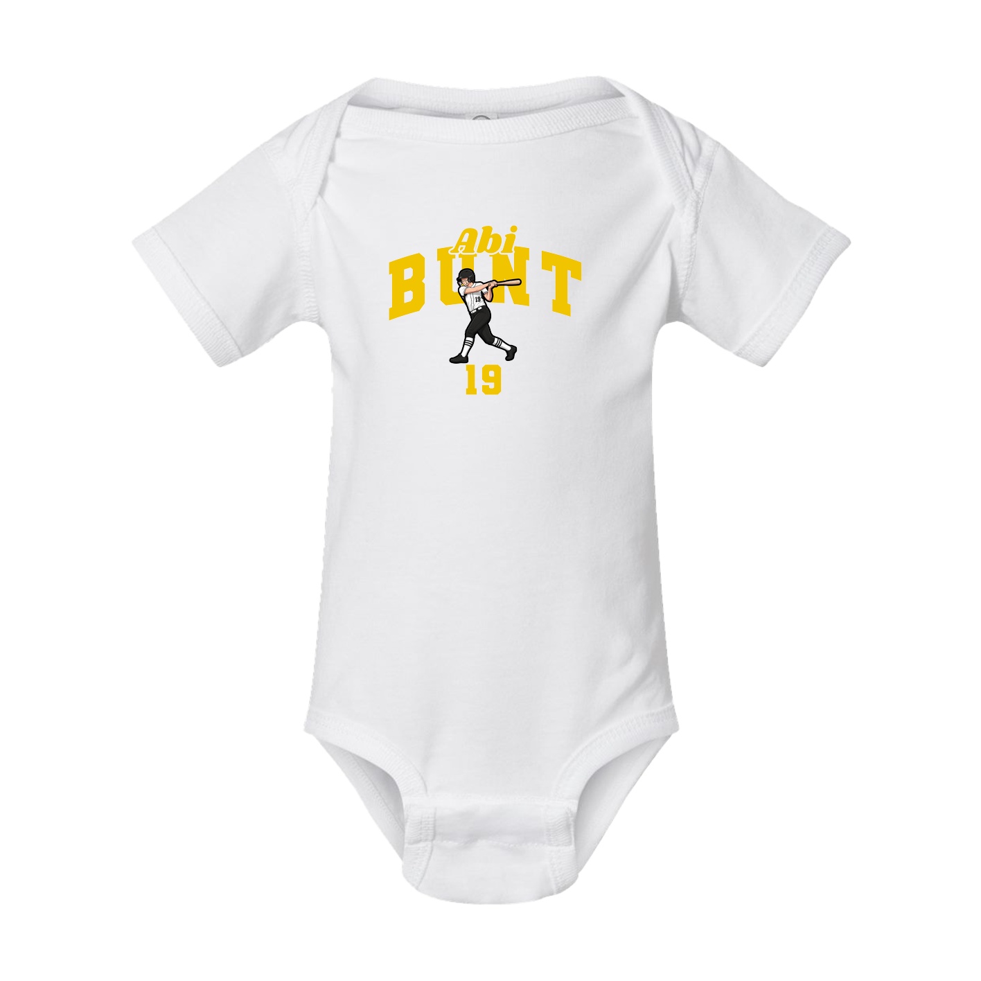 Baby Onesie — Signature Arch in White