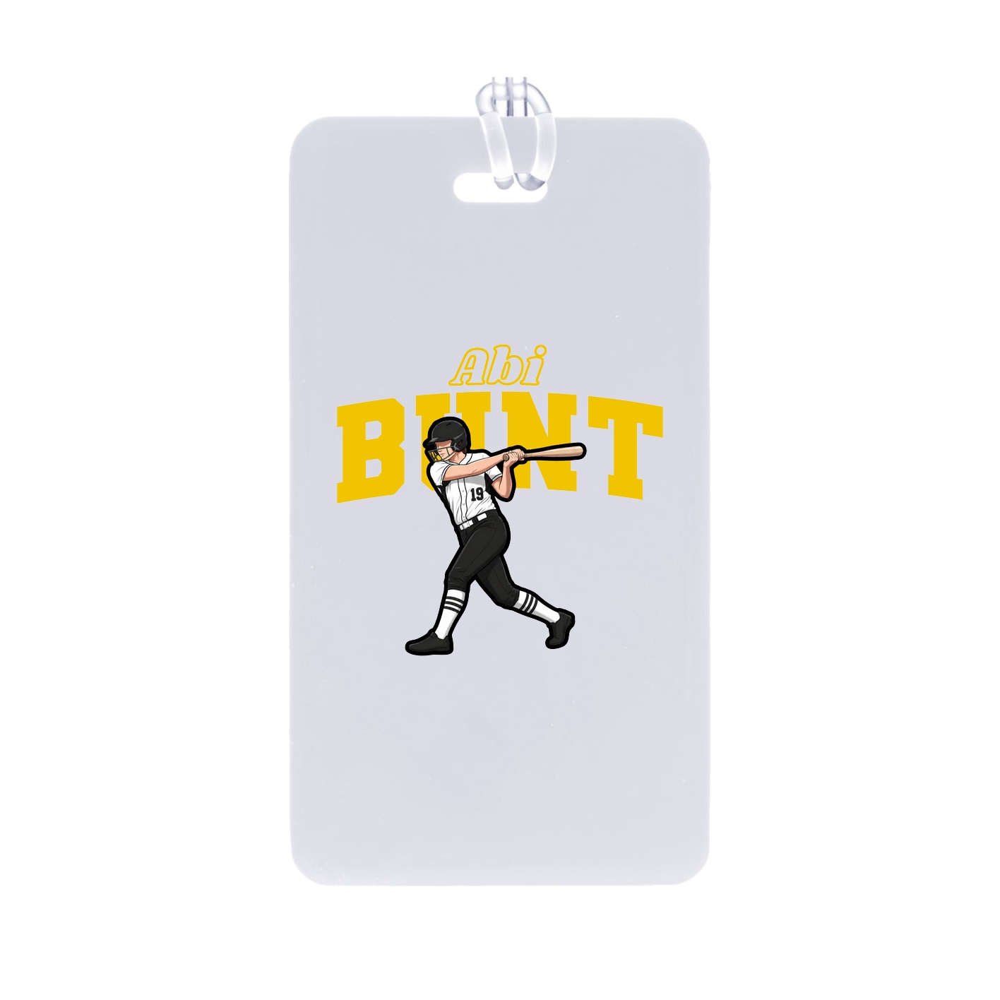 Bag Tag — Name Arch in Classic