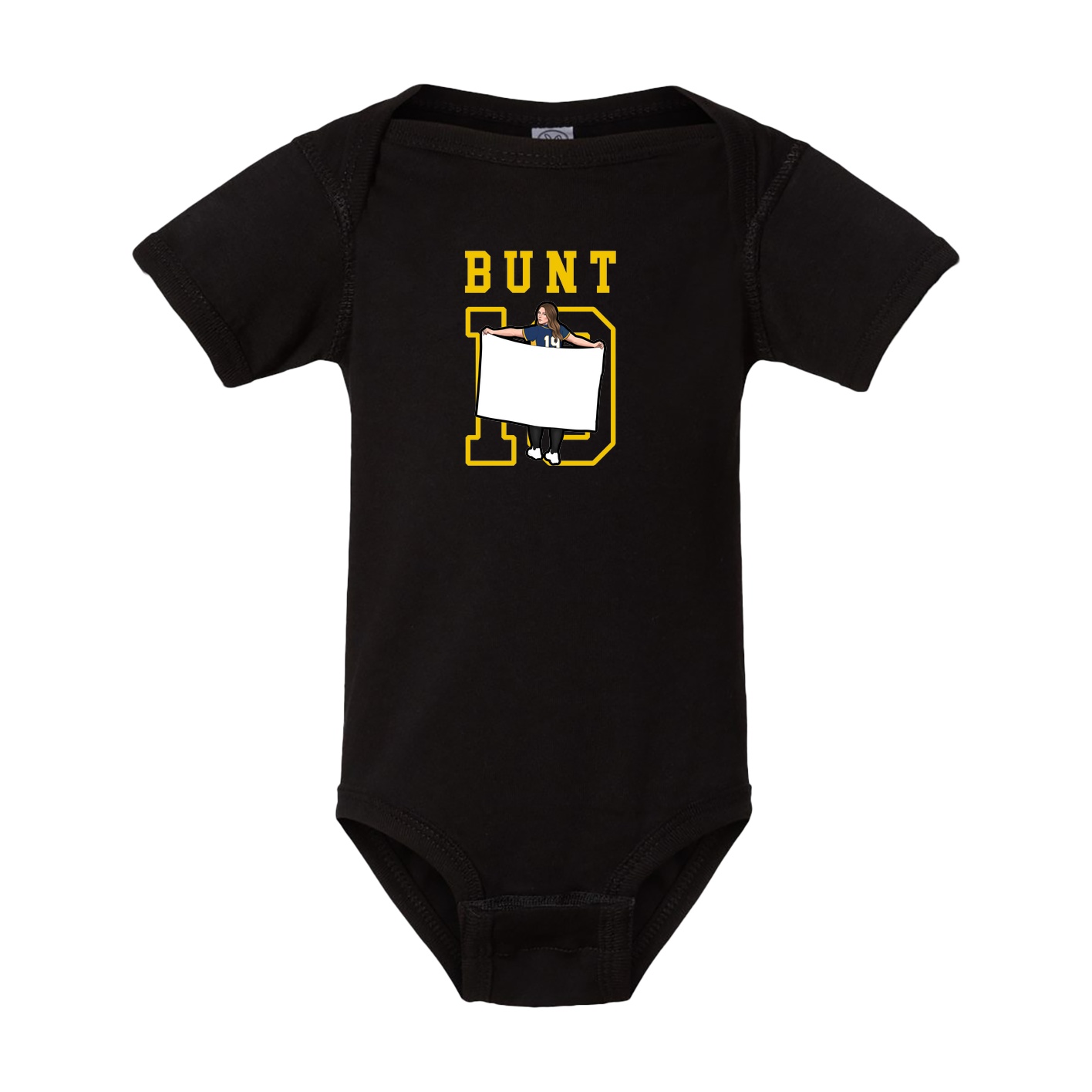 Baby Onesie — Shirsey in Black