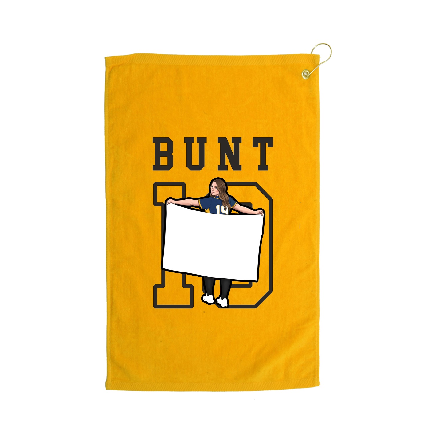 Golf Towel — Shirsey in Gold