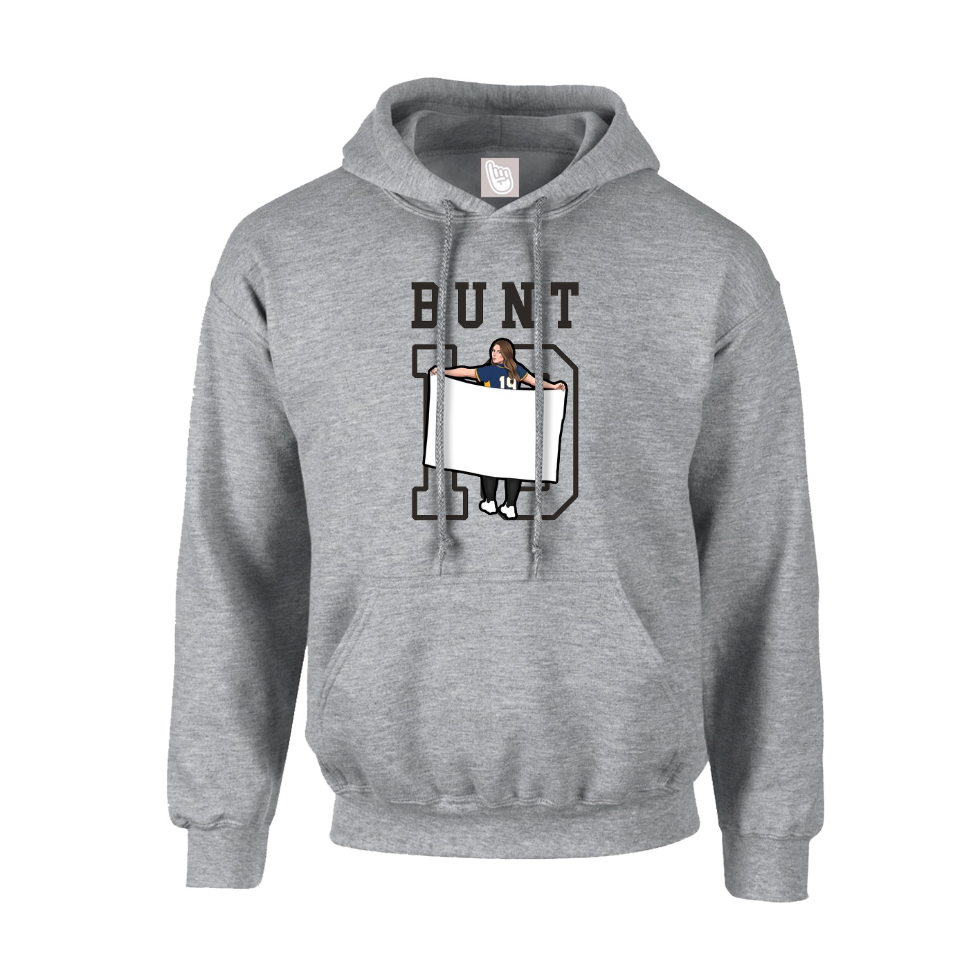Youth Hoodie — Shirsey in Grey