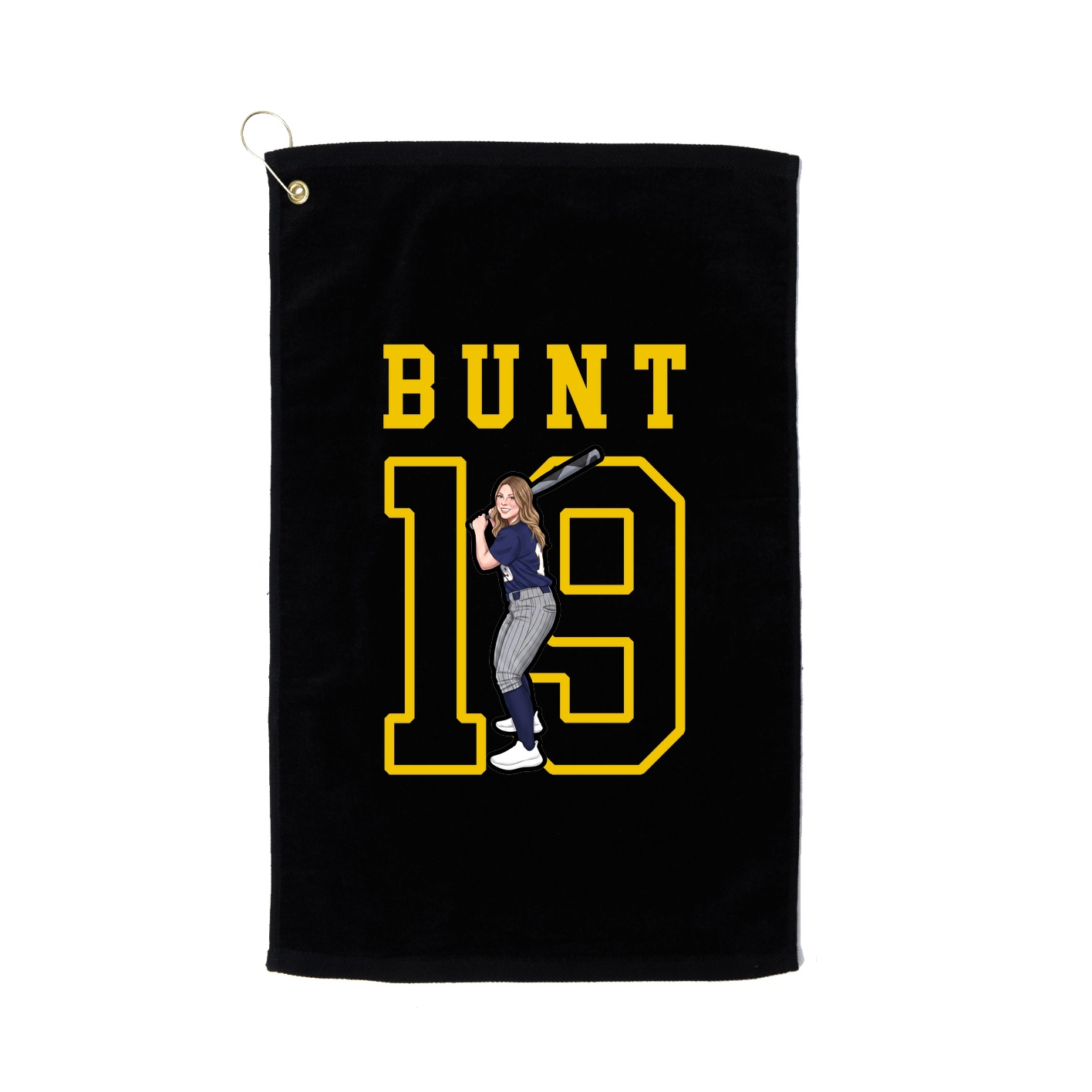 Golf Towel — Shirsey in Black