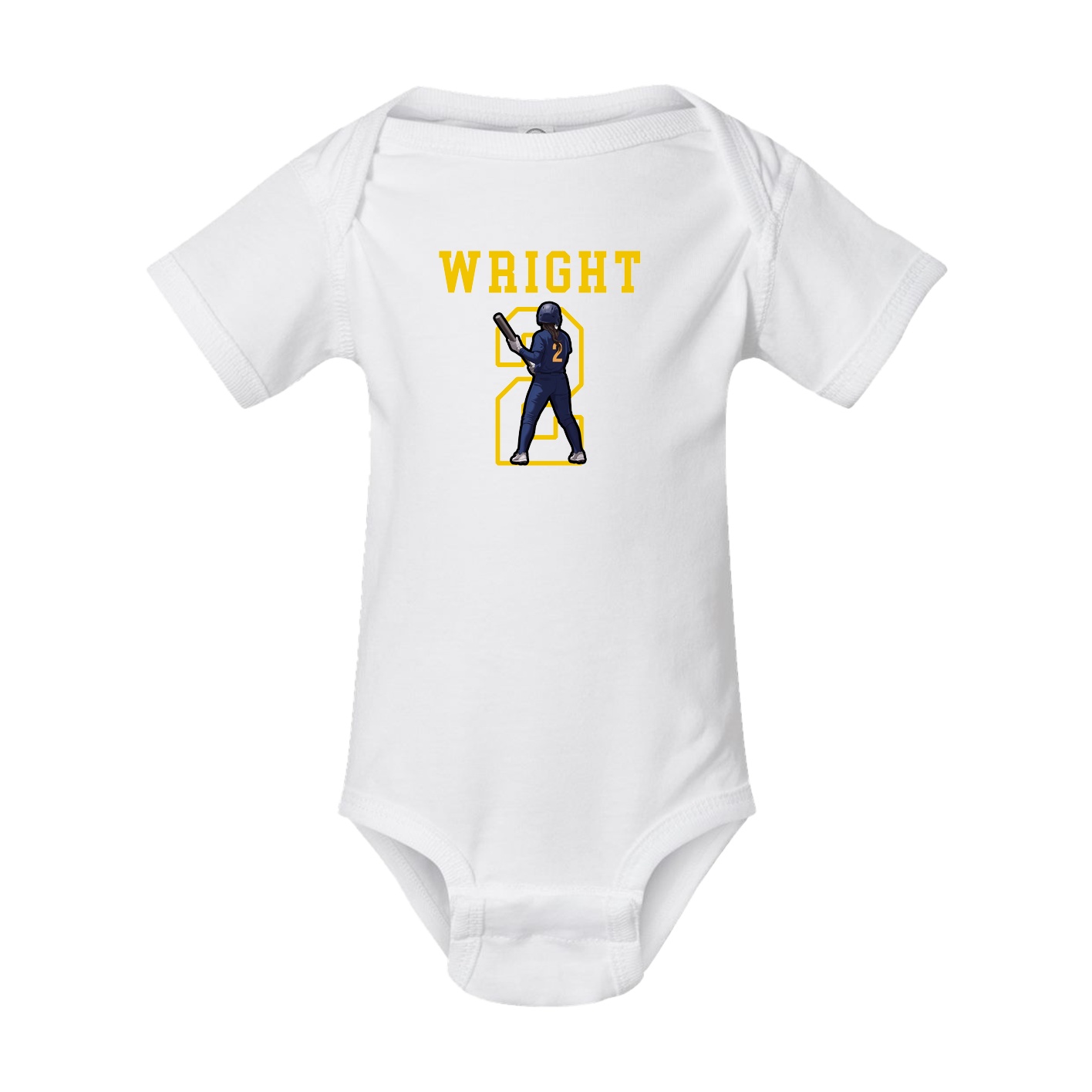 Baby Onesie — Shirsey in White