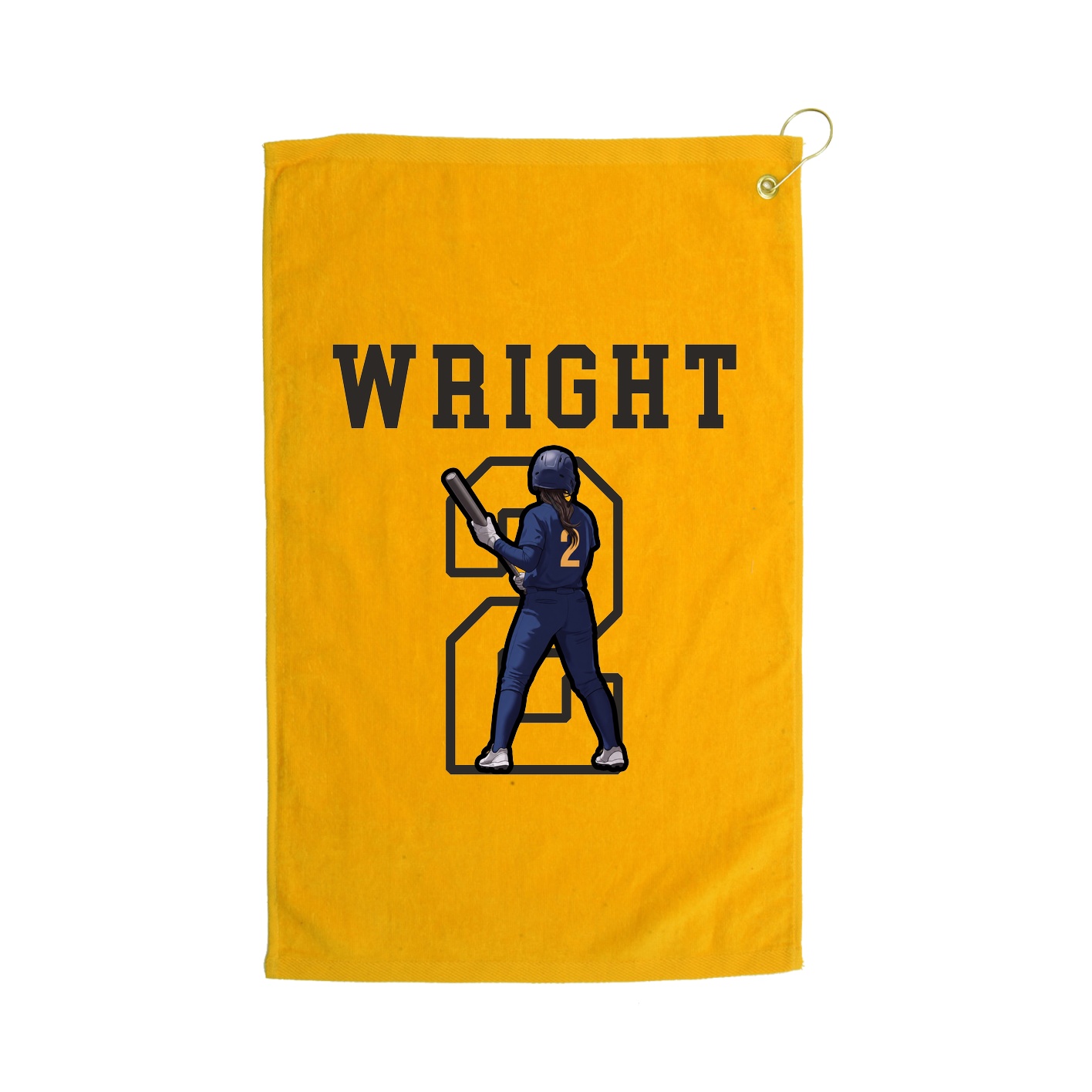 Golf Towel — Shirsey in Gold