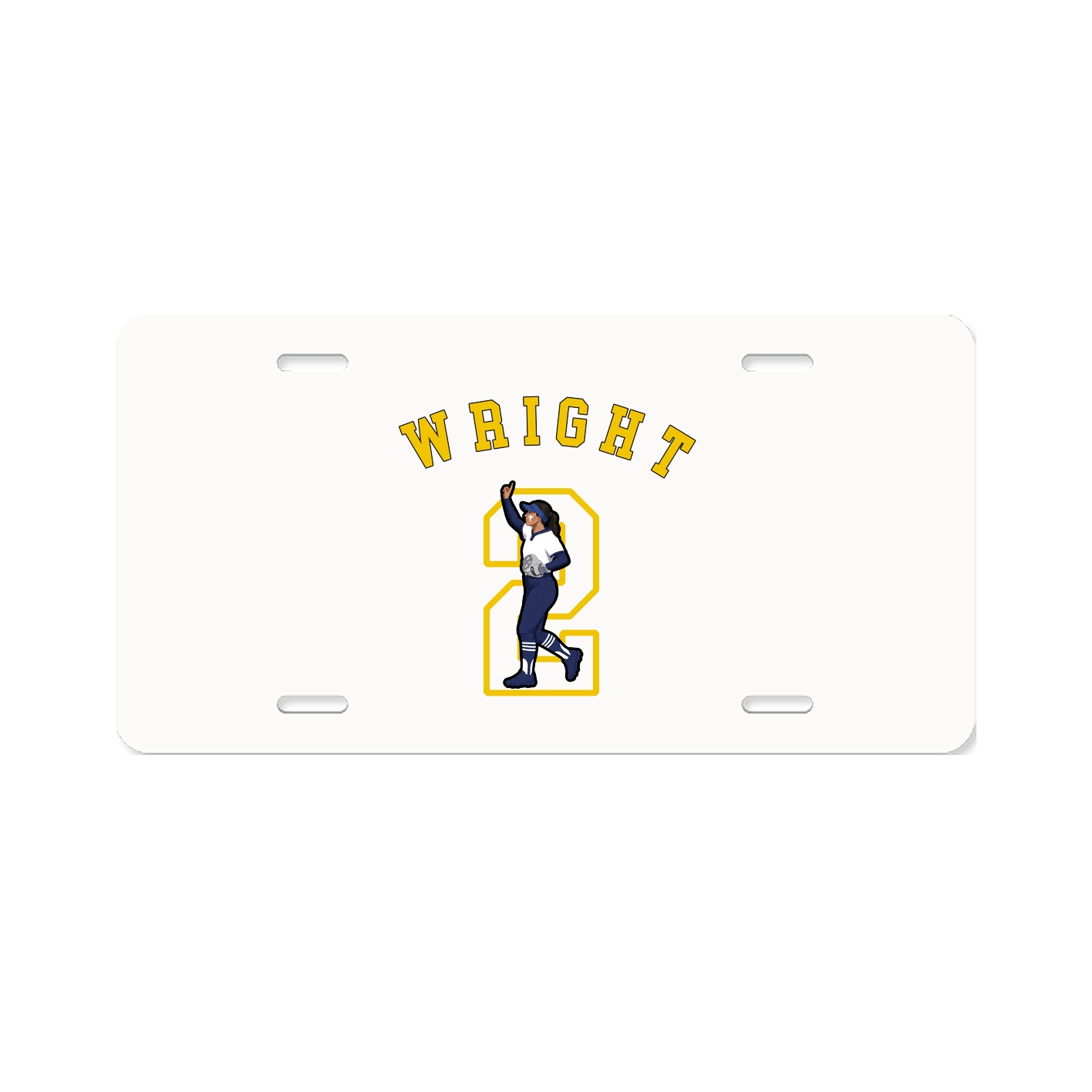 License Plate — Shirsey Arch in Classic
