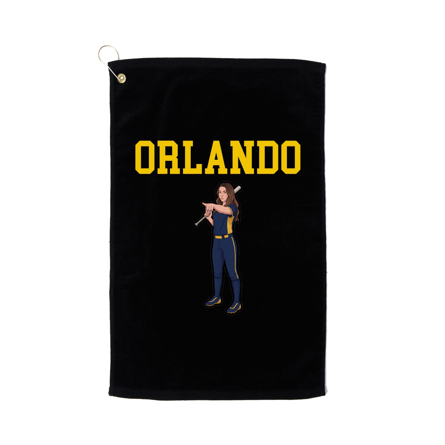 Golf Towel — Shirsey in Black