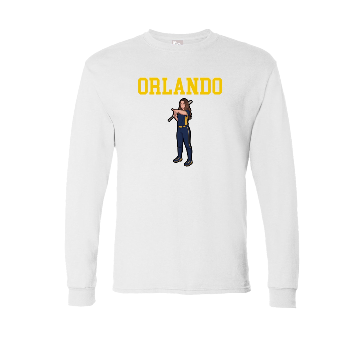 Long Sleeve Tee — Shirsey in White