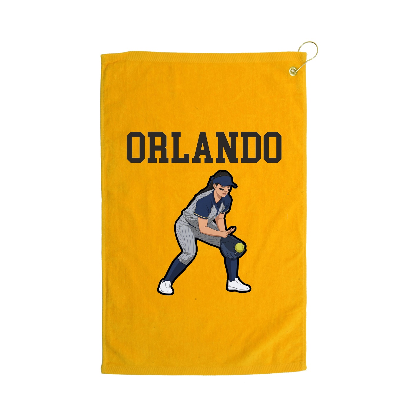 Golf Towel — Shirsey in Gold