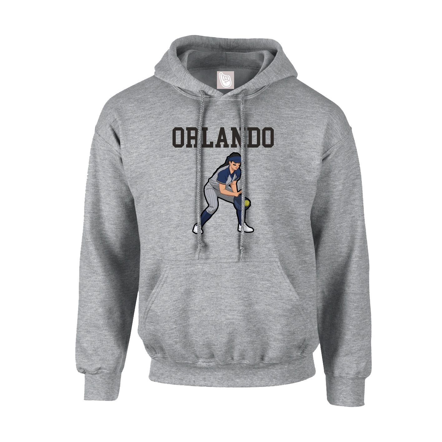 Hoodie — Shirsey in Grey
