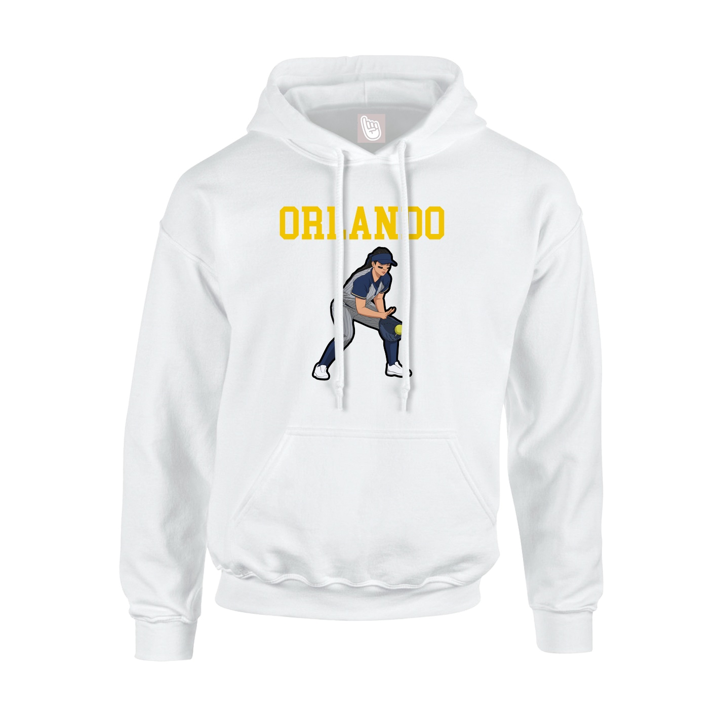 Youth Hoodie — Shirsey in White