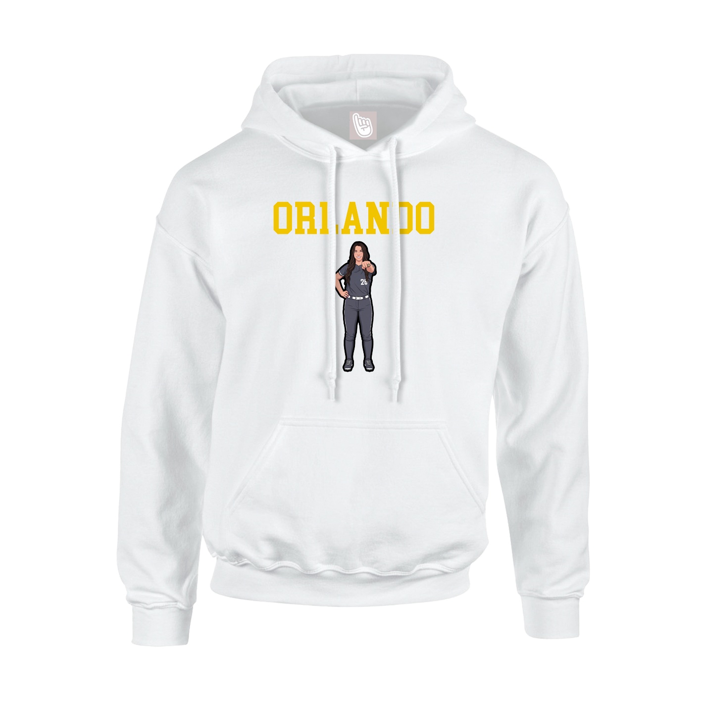 Youth Hoodie — Shirsey in White