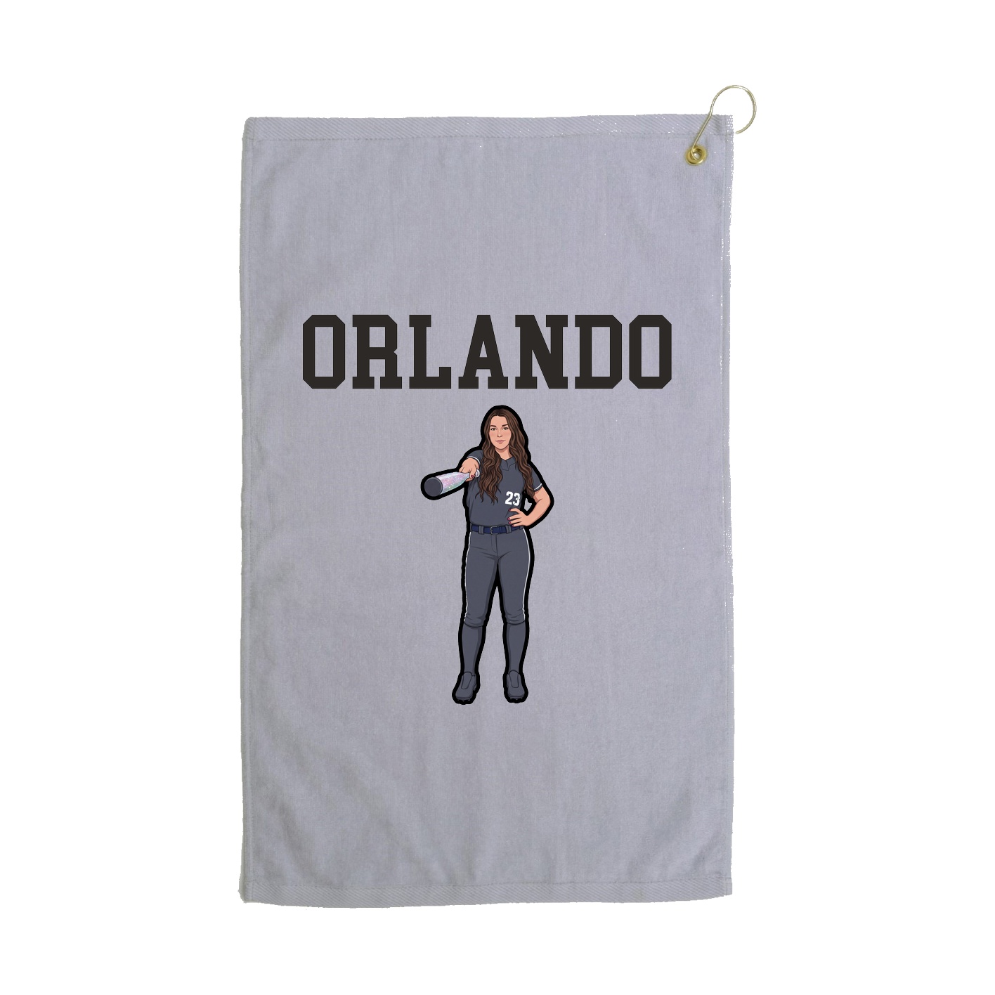 Golf Towel — Shirsey in Grey