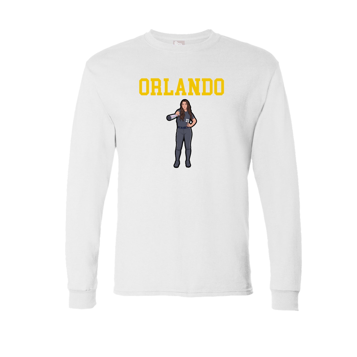 Long Sleeve Tee — Shirsey in White