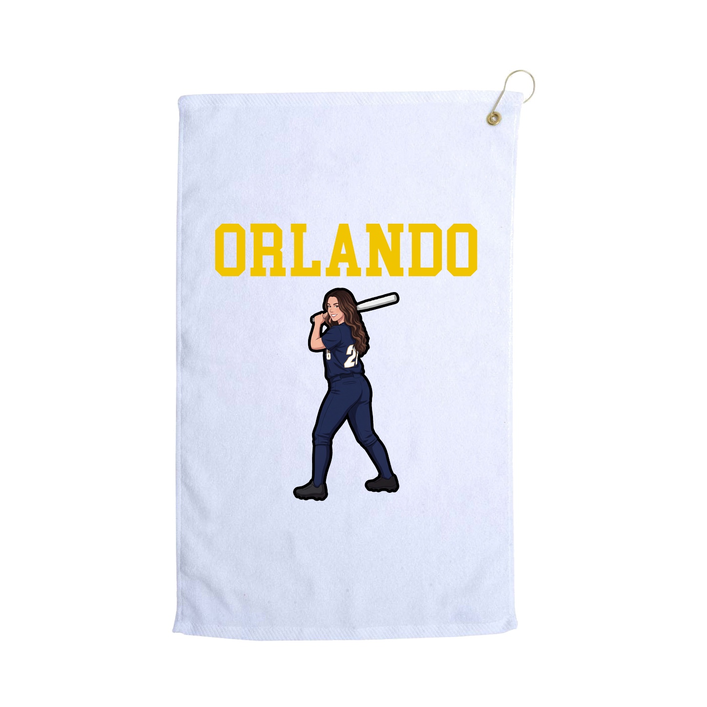 Golf Towel — Shirsey in White
