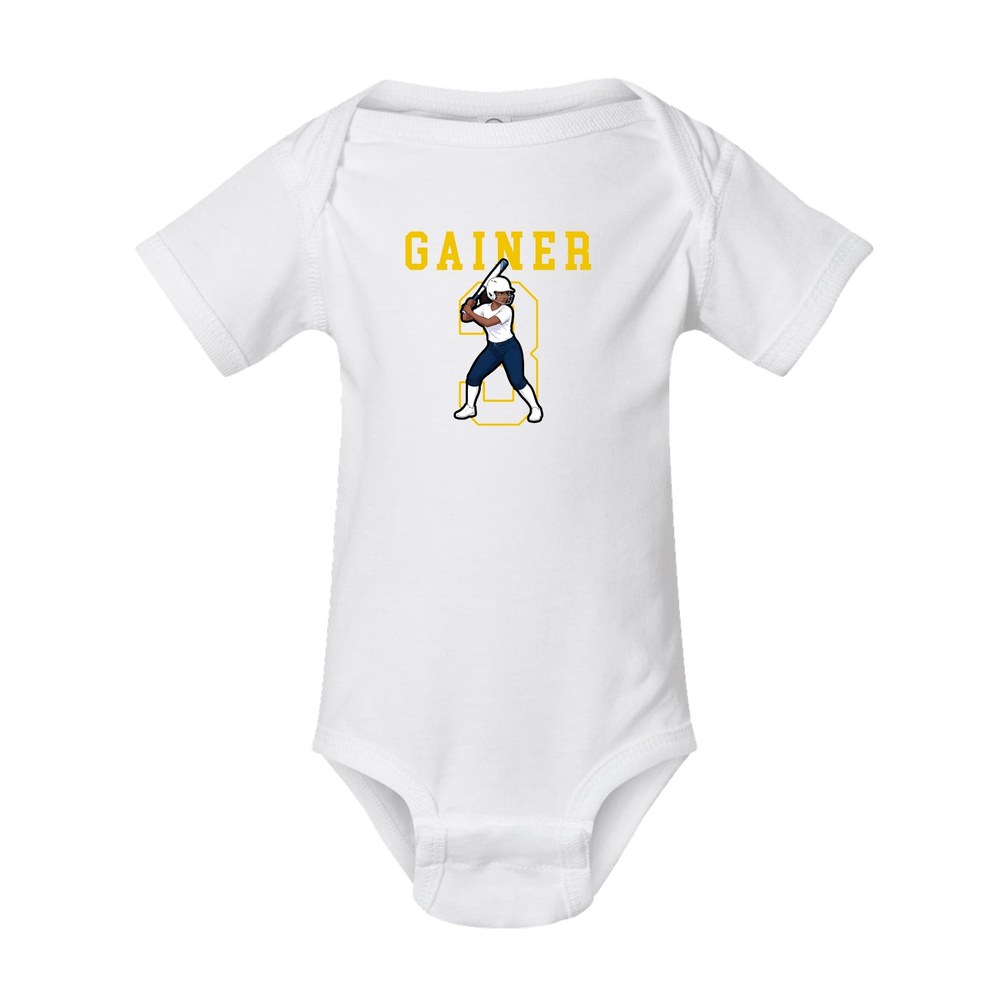 Baby Onesie — Shirsey in White