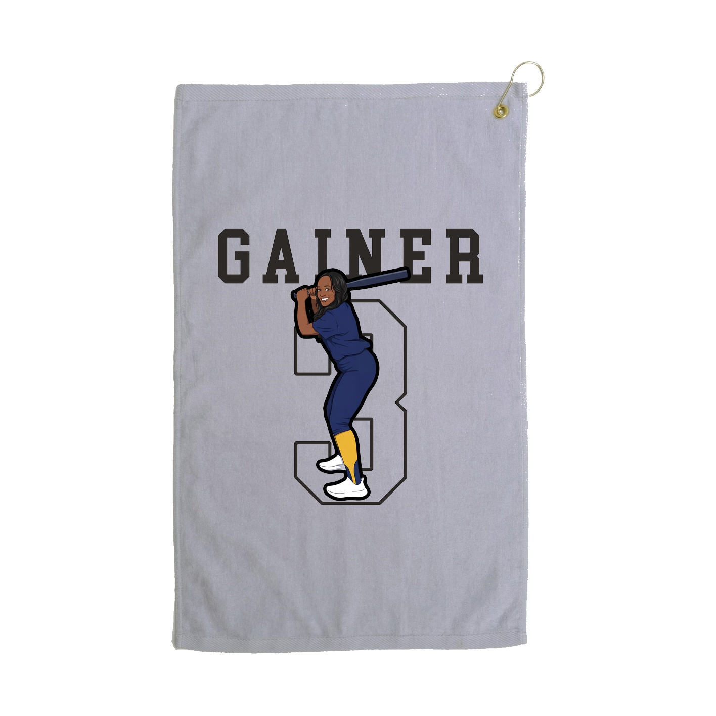 Golf Towel — Shirsey in Grey