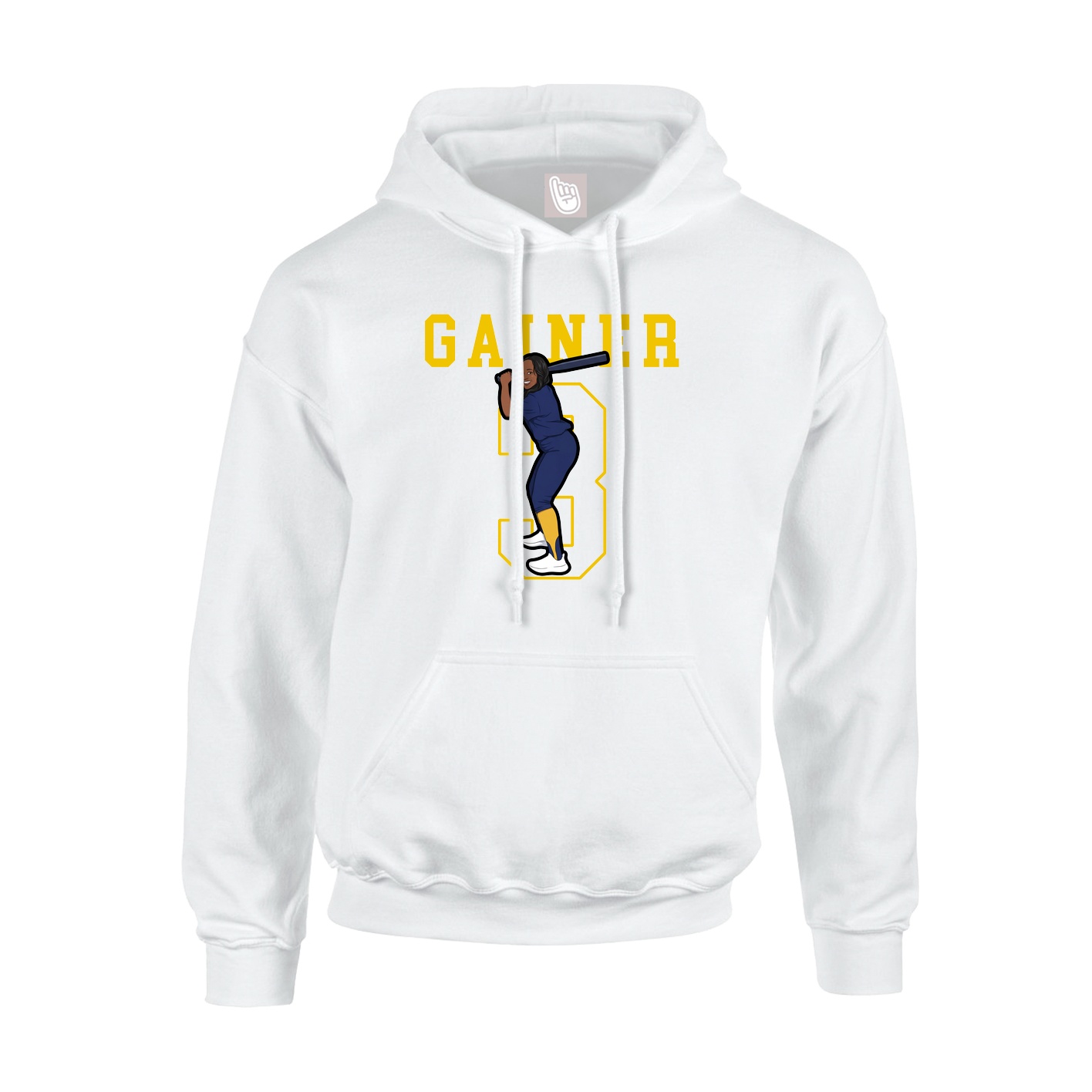 Youth Hoodie — Shirsey in White