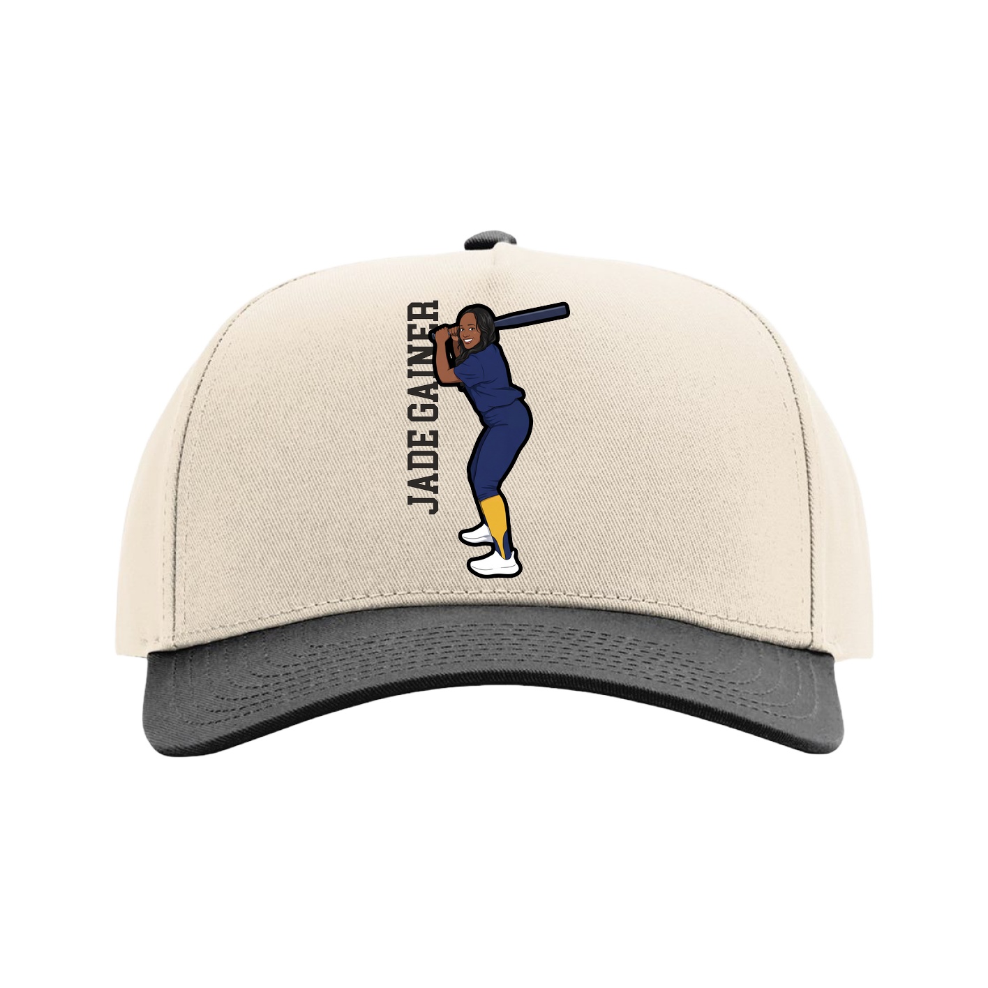 Full Fabric Five-Panel Champ Cap