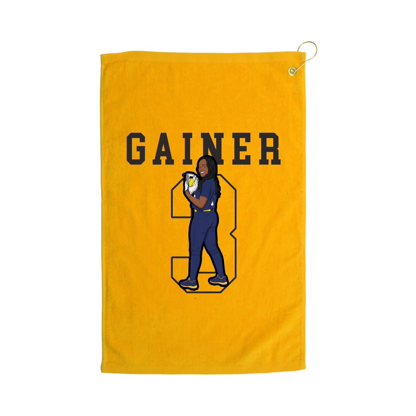 Terry Velour Golf Towel